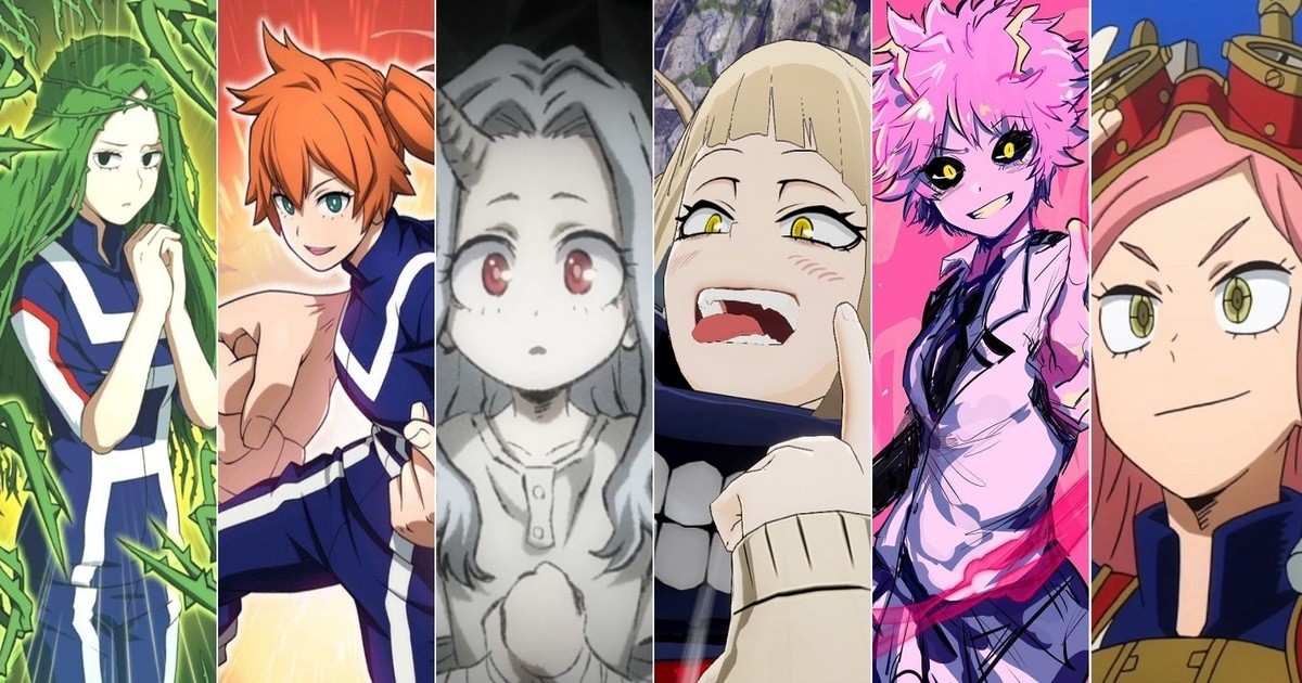 As 10 personagens femininas mais poderosas de Boku No Hero